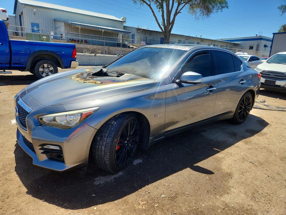 55431726 :رقم المزاد ، JN1FV7AR7HM870854 vin ، 2017 Infiniti Q50 مزاد بيع