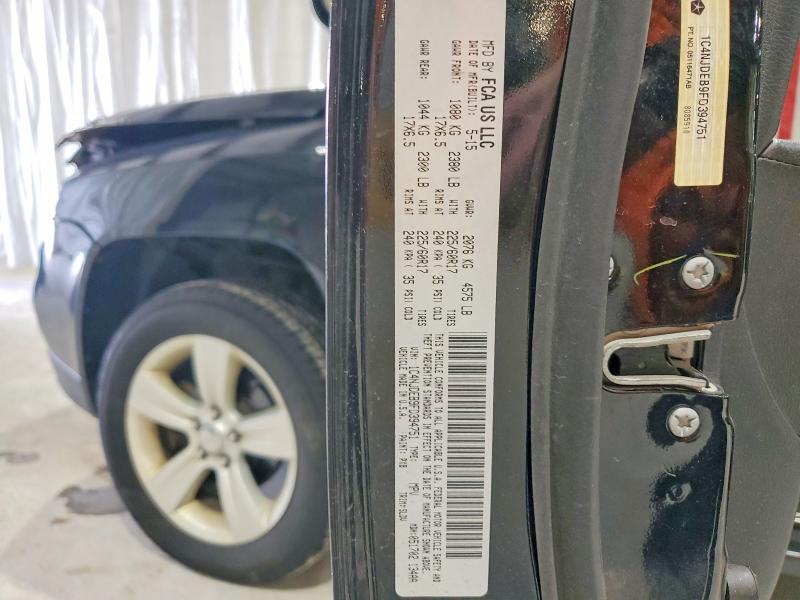 Продаж на аукціоні авто 2015 Jeep Compass, vin: 1C4NJDEB9FD394751, номер лоту: 56677846