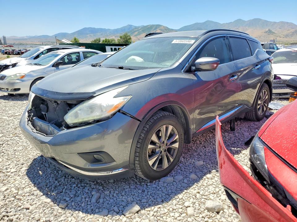 2016 Nissan Murano მანქანა იყიდება აუქციონზე, vin: 5N1AZ2MH4GN151650, აუქციონის ნომერი: 57060596