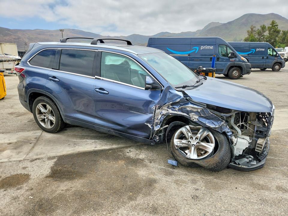 58952726 :رقم المزاد ، 5TDYKRFH2ES036730 vin ، 2014 Toyota Highlander مزاد بيع