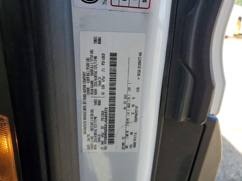 Продаж на аукціоні авто 2020 Ford Transit, vin: 1FDBW5Z8XLKA95572, номер лоту: 55889496