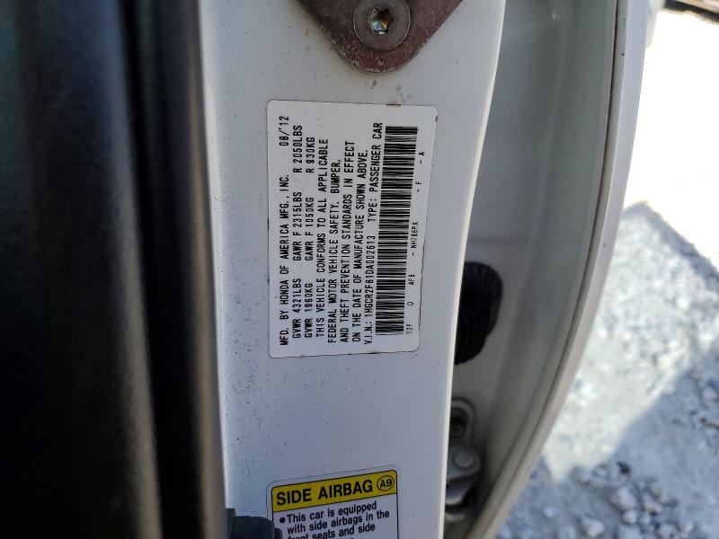 Aukcja sprzedaży 2013 Honda Accord, vin: 1HGCR2F81DA002613, numer aukcji: 57343126