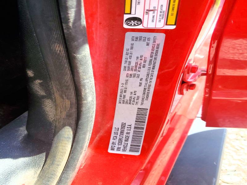 Продажа на аукционе авто 2021 Ram 1500, vin: 1C6SRFJTXMN789252, номер лота: 56303256