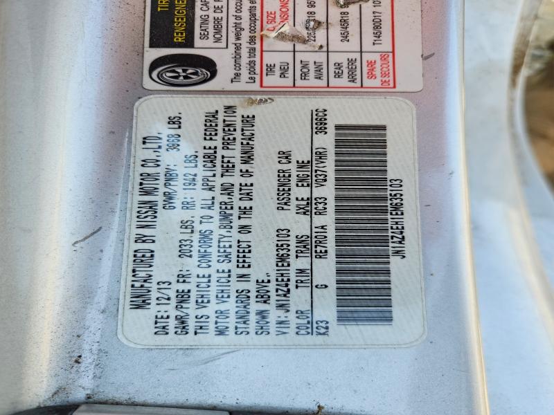 Aukcja sprzedaży 2014 Nissan 370z, vin: JN1AZ4EH1EM635103, numer aukcji: 56175126