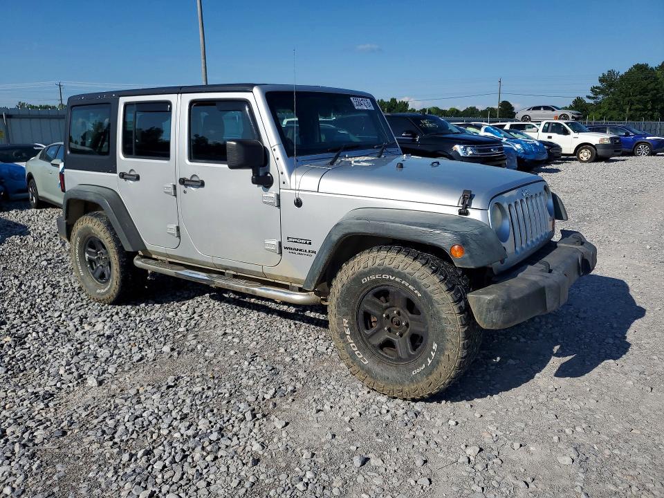 2012 Jeep Wrangler Unlimited მანქანა იყიდება აუქციონზე, vin: 1C4BJWKG5CL242725, აუქციონის ნომერი: 55841216