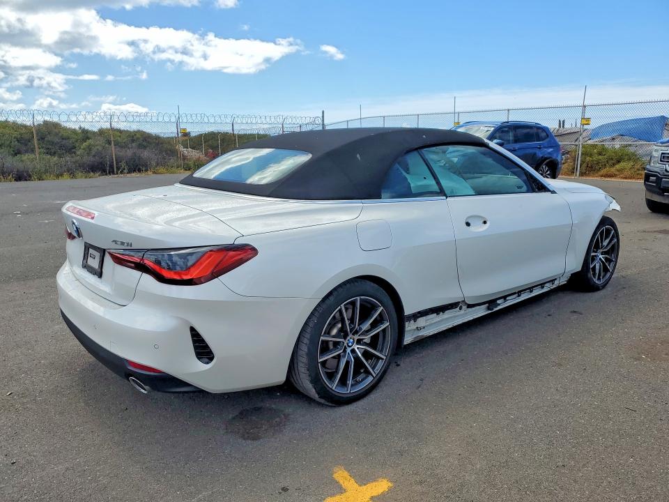 57261536 :رقم المزاد ، WBA23AT05NCK77599 vin ، 2022 Bmw 430i مزاد بيع