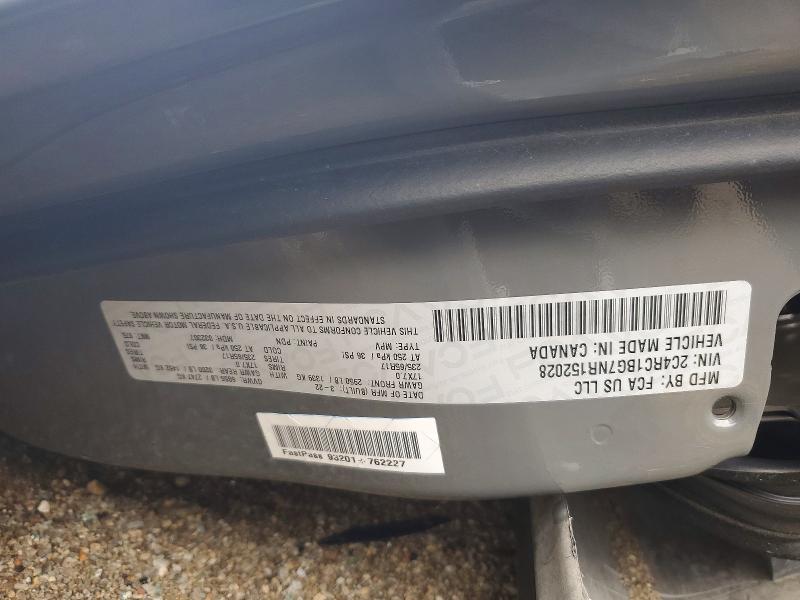 Продаж на аукціоні авто 2022 Chrysler Pacifica, vin: 2C4RC1BG7NR152028, номер лоту: 56871066