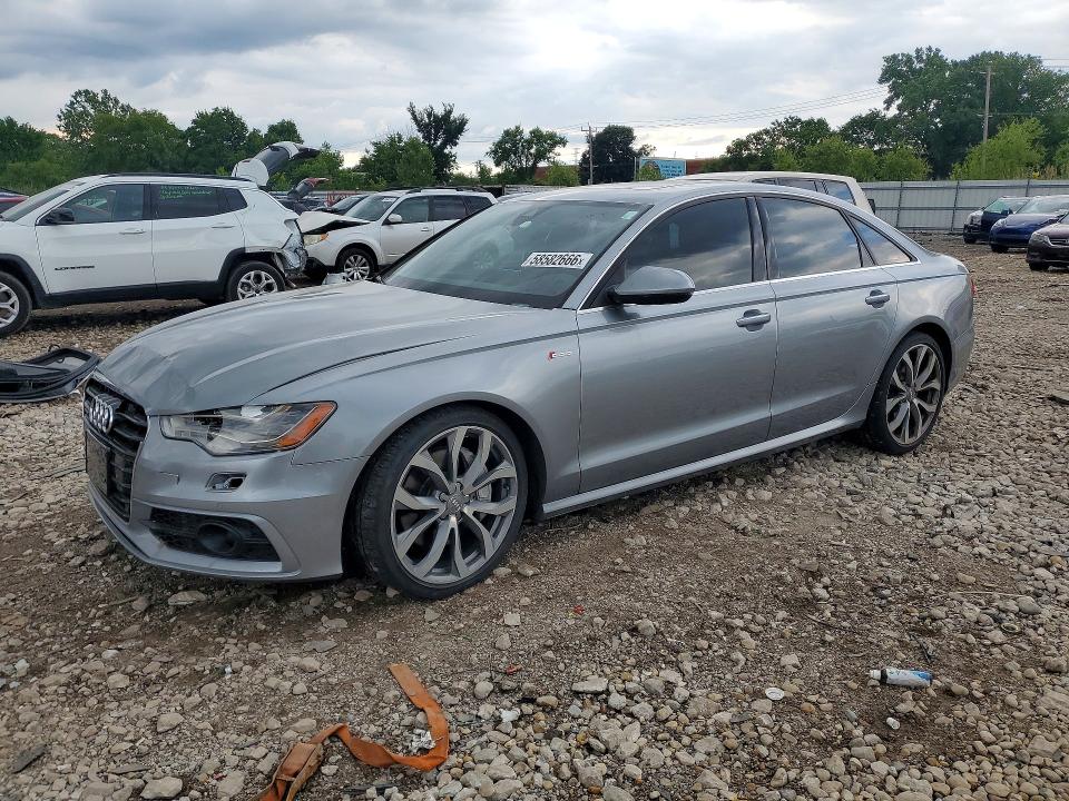 58582666 :رقم المزاد ، WAUFGAFC1FN008212 vin ، 2015 Audi A6 مزاد بيع