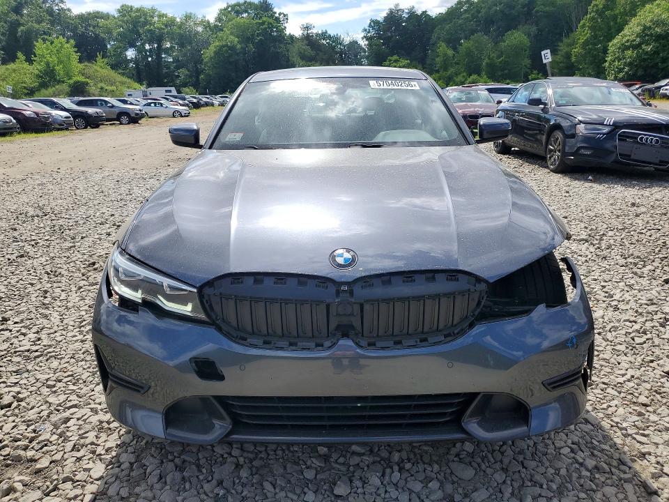 2022 Bmw 330xi მანქანა იყიდება აუქციონზე, vin: 3MW5R7J09N8C51676, აუქციონის ნომერი: 57040256