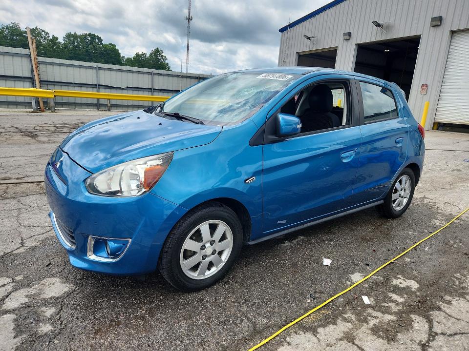 2015 Mitsubishi Mirage მანქანა იყიდება აუქციონზე, vin: ML32A4HJ5FH042431, აუქციონის ნომერი: 55797806