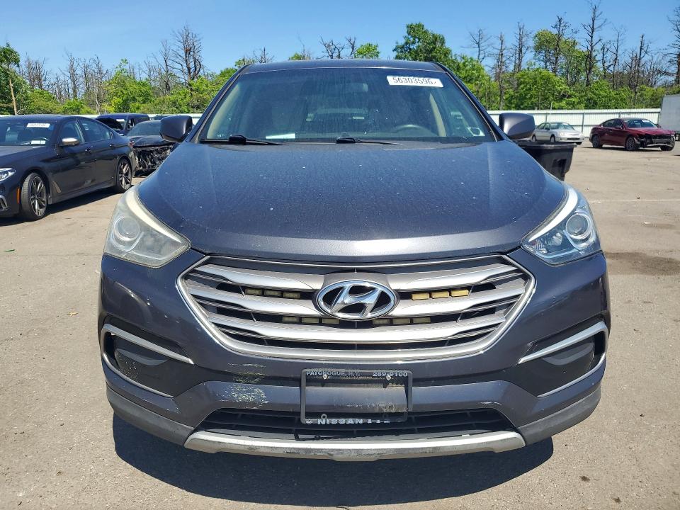 2017 Hyundai Santa Fe Sport მანქანა იყიდება აუქციონზე, vin: 5XYZTDLB5HG448596, აუქციონის ნომერი: 56303596
