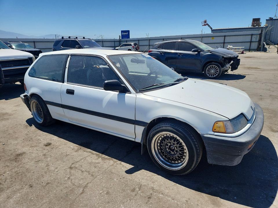58751646 :رقم المزاد ، JHMED6453KS001989 vin ، 1989 Honda Civic مزاد بيع