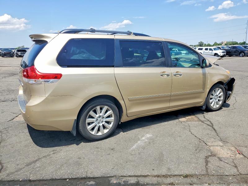 59311816 :رقم المزاد ، 5TDDK3DC9BS014965 vin ، 2011 Toyota Sienna مزاد بيع
