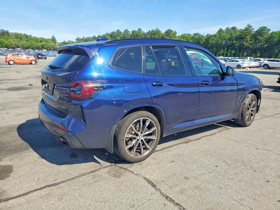 2022 Bmw X3 მანქანა იყიდება აუქციონზე, vin: 5UX53DP06N9L62331, აუქციონის ნომერი: 56601896