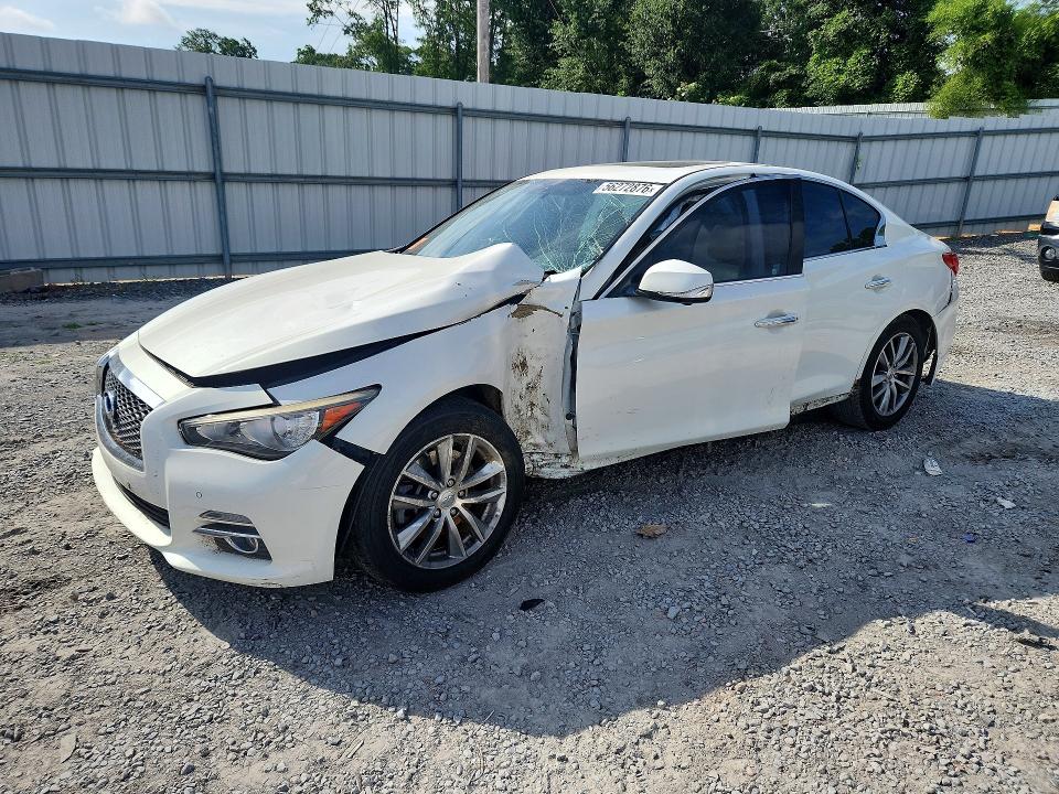 Auction sale of the 2015 Infiniti Q50, vin: JN1BV7AP5FM346497, lot number: 56272876