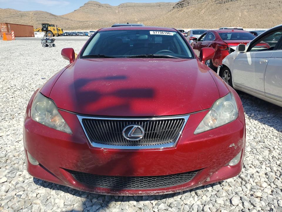 2007 Lexus Is მანქანა იყიდება აუქციონზე, vin: JTHBK262675033216, აუქციონის ნომერი: 57738196