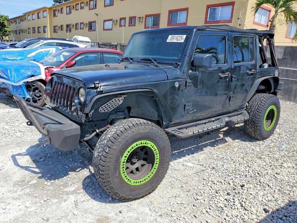 Aukcja sprzedaży 2013 Jeep Wrangler Unlimited, vin: 1C4BJWDG4DL563668, numer aukcji: 58916226