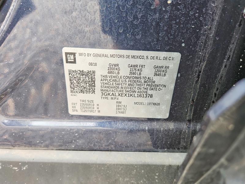 Aukcja sprzedaży 2019 Gmc Terrain, vin: 3GKALXEX1KL161378, numer aukcji: 55859876