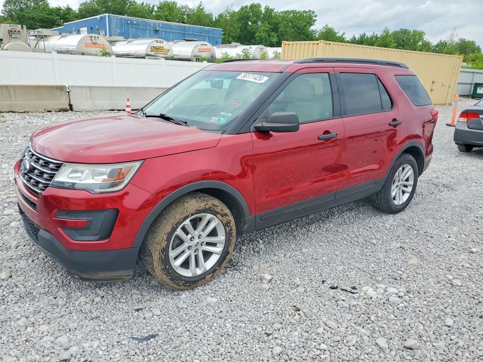 2016 Ford Explorer მანქანა იყიდება აუქციონზე, vin: 1FM5K7B87GGC29378, აუქციონის ნომერი: 56171426