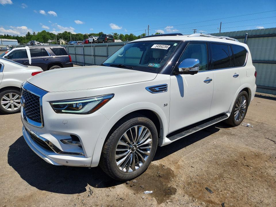 54960286 :رقم المزاد ، JN8AZ2NE5K9229187 vin ، 2019 Infiniti Qx80 مزاد بيع
