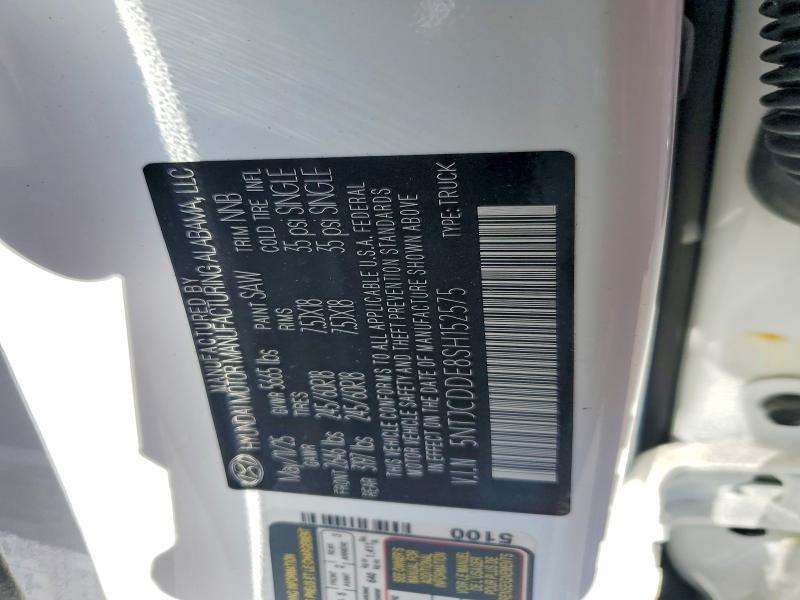 55635306 :رقم المزاد ، 5NTJCDDE8SH152575 vin ، 2025 Hyundai Santa Cruz مزاد بيع