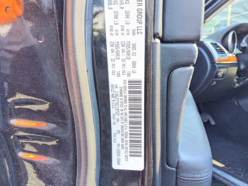 95586925 :رقم المزاد ، 1C4RJFCTXCC187537 vin ، 2012 Jeep Grand Cherokee مزاد بيع