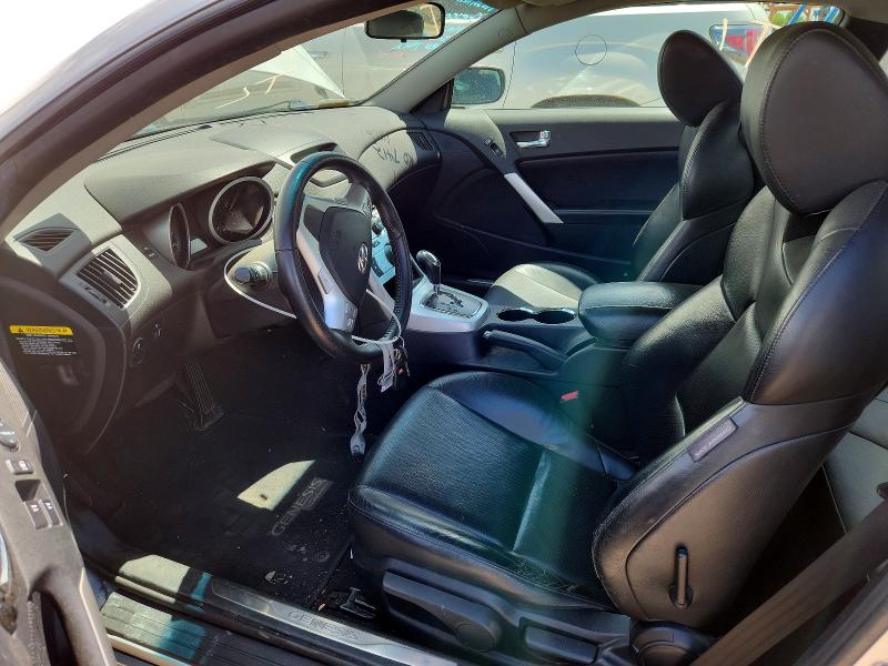 2010 Hyundai Genesis Coupe მანქანა იყიდება აუქციონზე, vin: KMHHU6KH8AU042399, აუქციონის ნომერი: 57060176