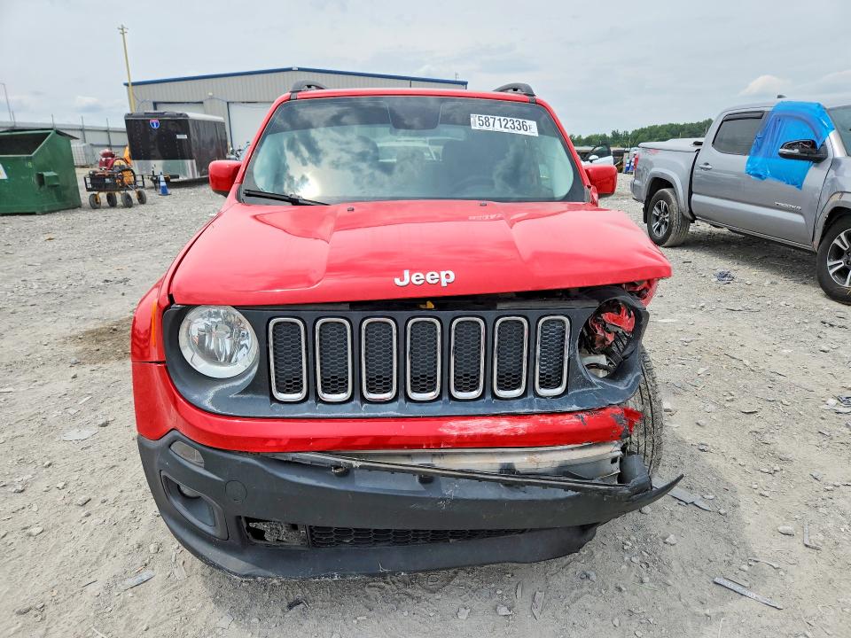 Продажа на аукционе авто 2017 Jeep Renegade, vin: ZACCJABB9HPF02722, номер лота: 58712336