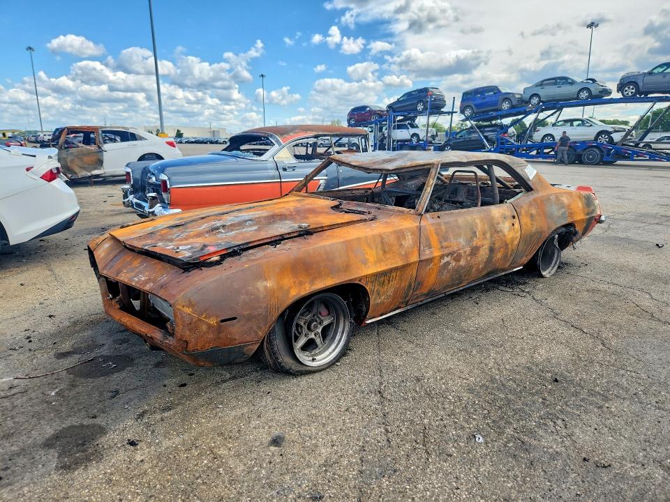 57307896 :رقم المزاد ، 124379N651270 vin ، 1969 Chevrolet Camaro مزاد بيع