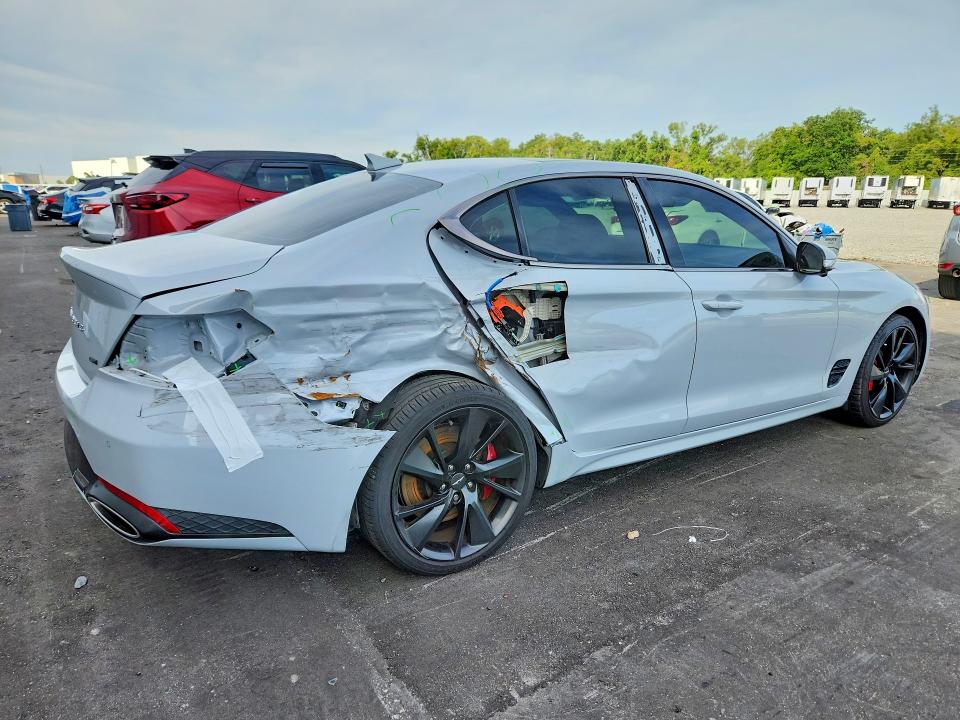 Продаж на аукціоні авто 2023 Genesis G70, vin: KMTG54TEXPU104935, номер лоту: 55595966