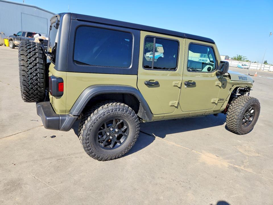 2025 Jeep Wrangler მანქანა იყიდება აუქციონზე, vin: 1C4PJXDG9SW650442, აუქციონის ნომერი: 54257236