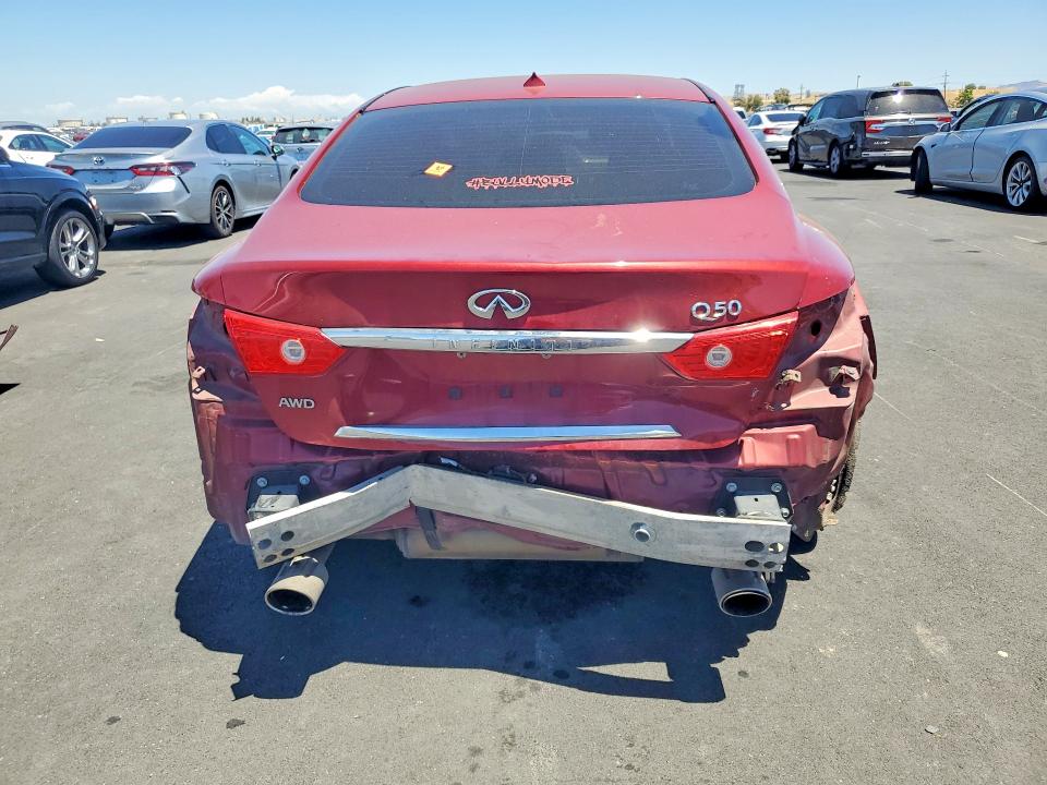 2016 Infiniti Q50 მანქანა იყიდება აუქციონზე, vin: JN1CV7AR0GM251255, აუქციონის ნომერი: 85454645