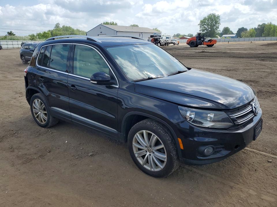 58973506 :رقم المزاد ، WVGAV3AXXEW538594 vin ، 2014 Volkswagen Tiguan مزاد بيع