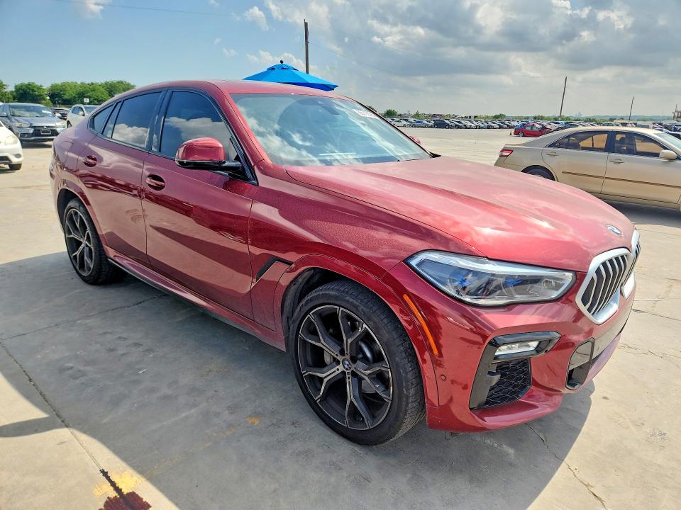 Продажа на аукционе авто 2021 Bmw X6, vin: 5UXCY6C01M9G25210, номер лота: 55716796