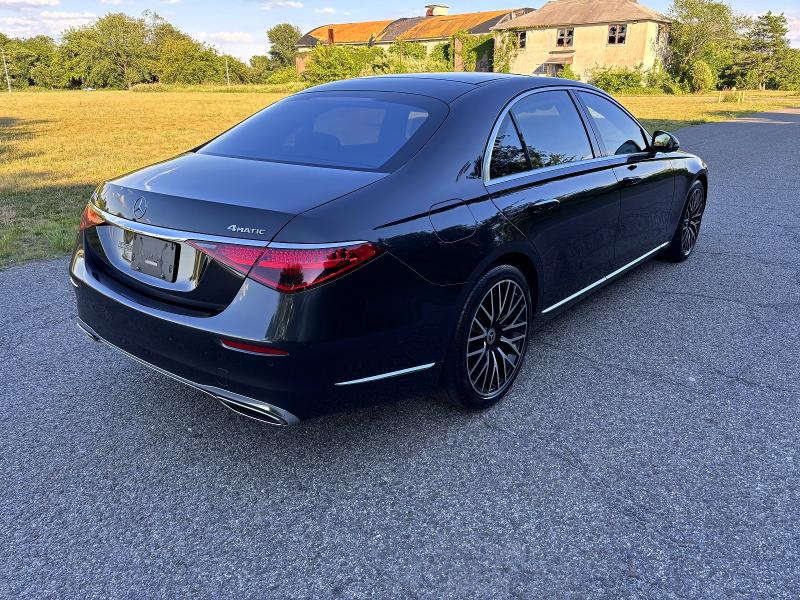 2022 Mercedes-benz S მანქანა იყიდება აუქციონზე, vin: W1K6G6DB9NA122545, აუქციონის ნომერი: 58477466