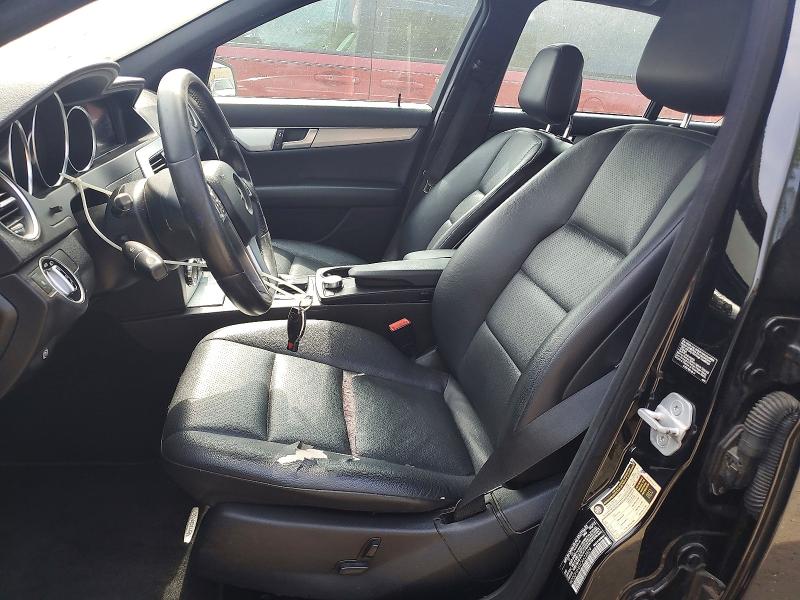 2012 Mercedes-benz C მანქანა იყიდება აუქციონზე, vin: WDDGF4HBXCA622829, აუქციონის ნომერი: 56464266