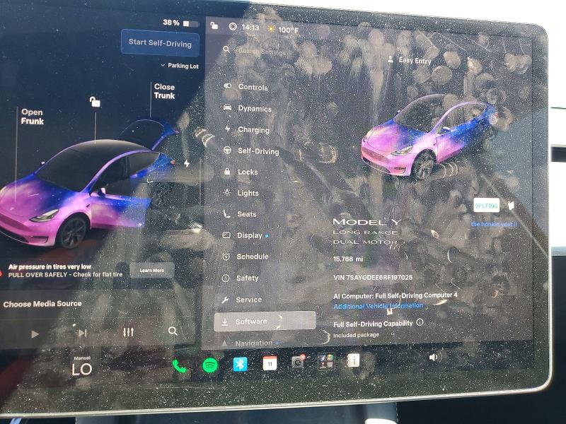Aukcja sprzedaży 2024 Tesla Model Y, vin: 7SAYGDEE6RF197025, numer aukcji: 57257856