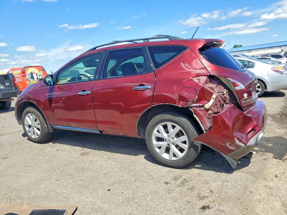 57214606 :رقم المزاد ، JN8AZ1MW0CW233316 vin ، 2012 Nissan Murano مزاد بيع
