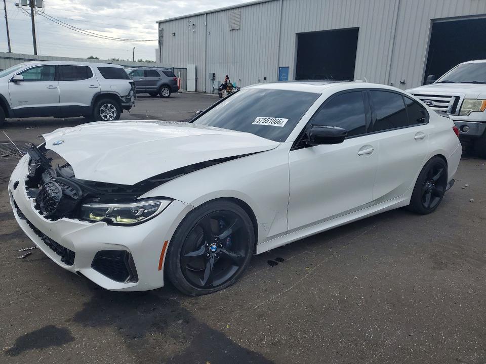 57551066 :رقم المزاد ، WBA5U7C07LFH31749 vin ، 2020 Bmw M340i مزاد بيع