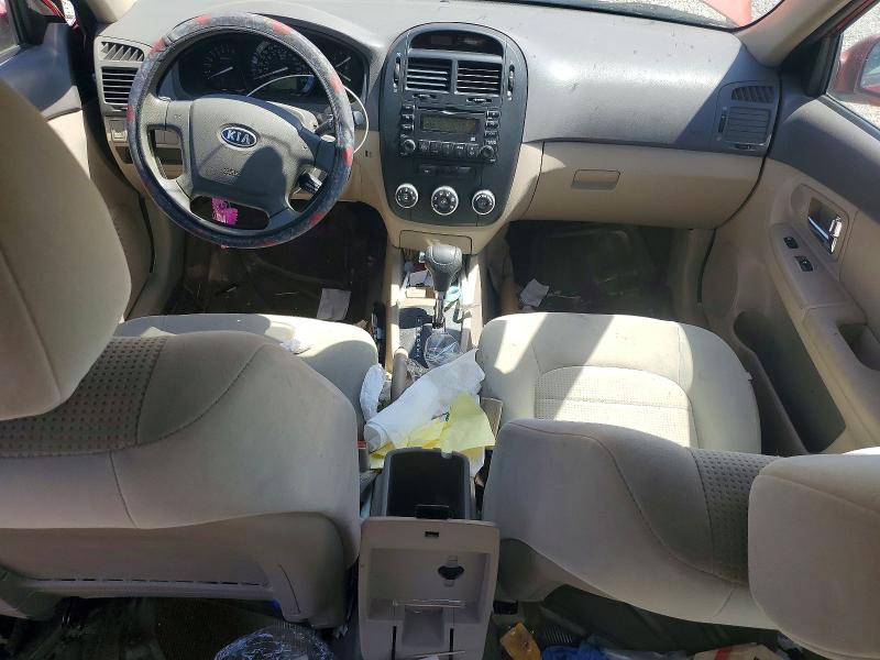 Продажа на аукционе авто 2009 Kia Spectra, vin: KNAFE221495606797, номер лота: 56731896