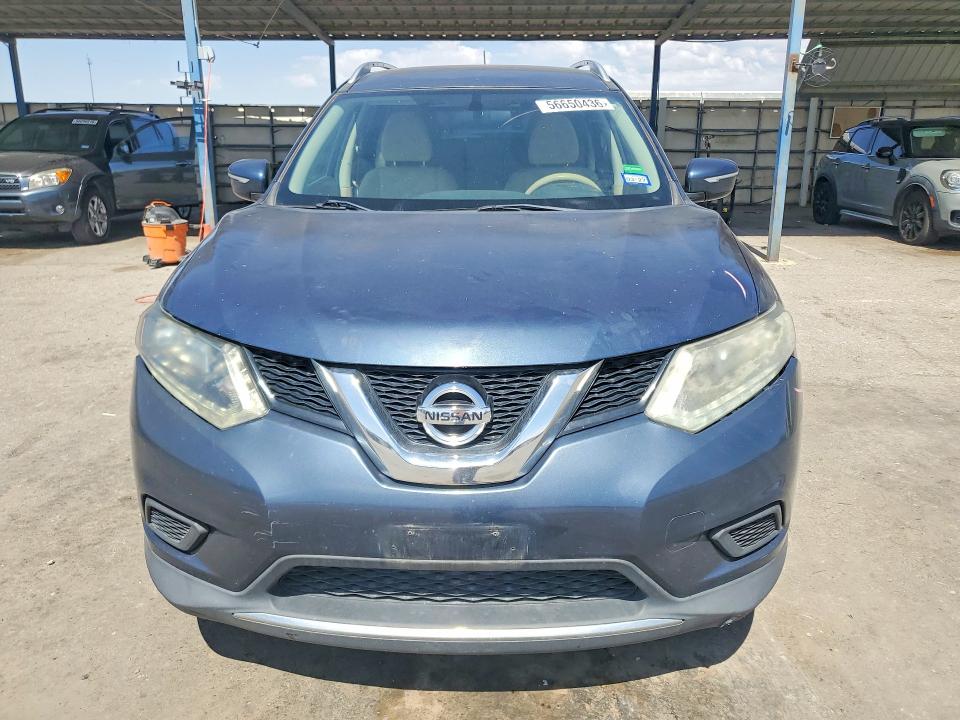 2015 Nissan Rogue მანქანა იყიდება აუქციონზე, vin: KNMAT2MT4FP525042, აუქციონის ნომერი: 56650436