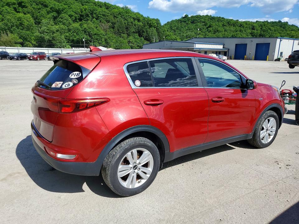 55907546 :رقم المزاد ، KNDPMCAC9J7366531 vin ، 2018 Kia Sportage مزاد بيع