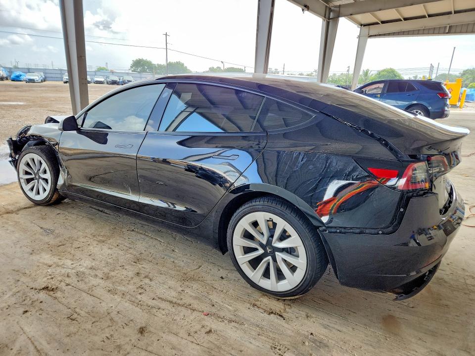 58781136 :رقم المزاد ، 5YJ3E1EB6NF264458 vin ، 2022 Tesla Model 3 مزاد بيع