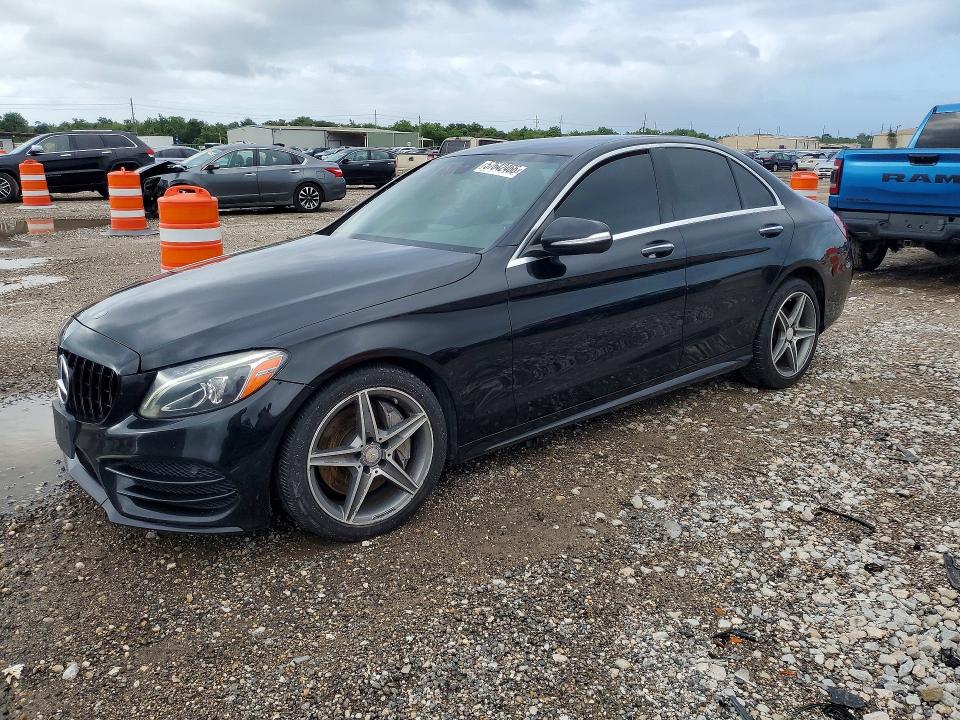 57642466 :رقم المزاد ، 55SWF6GB1FU001816 vin ، 2015 Mercedes-benz C مزاد بيع