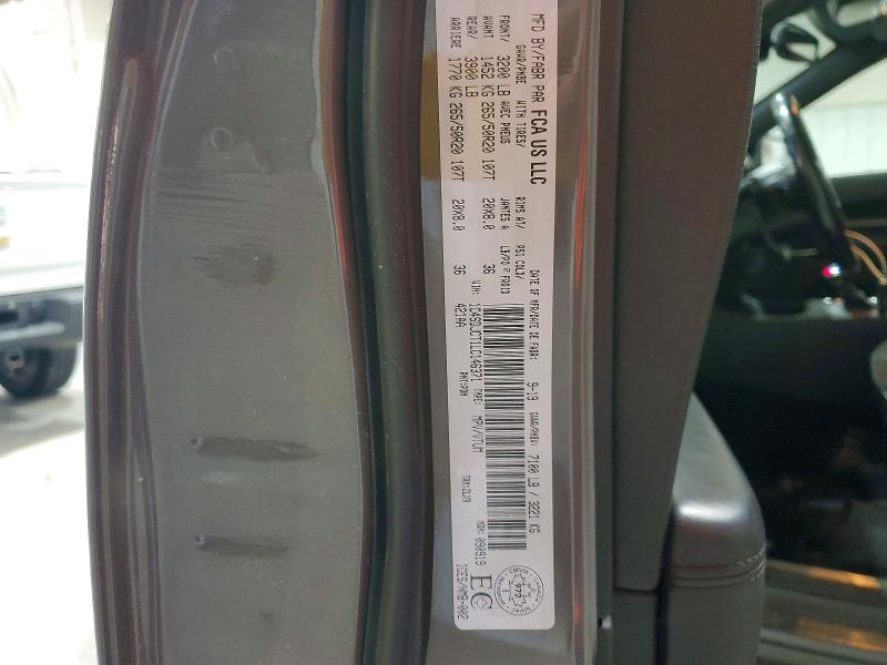 2020 Dodge Durango მანქანა იყიდება აუქციონზე, vin: 1C4SDJCT1LC146371, აუქციონის ნომერი: 56784186