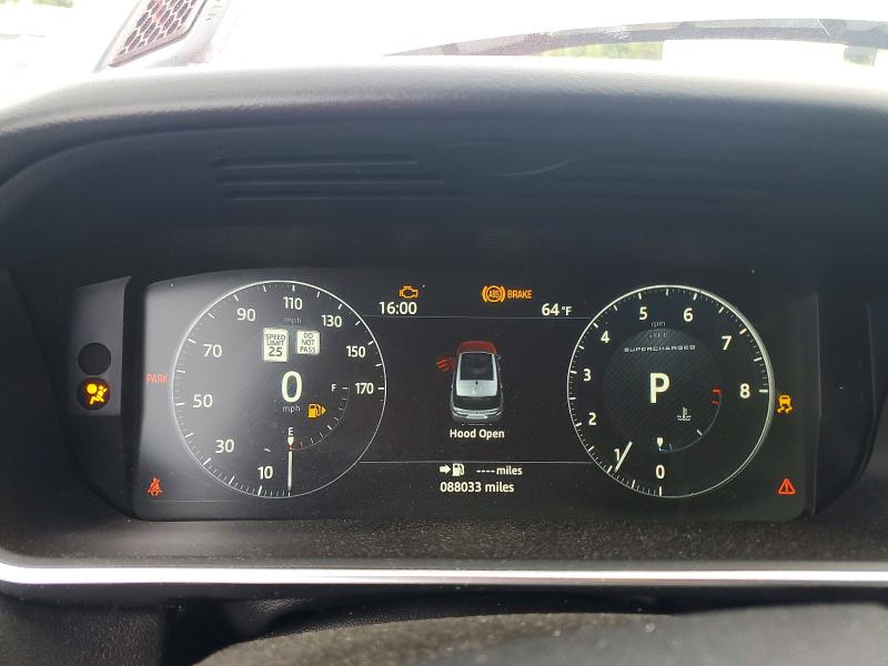 2017 Land Rover Range Rover Sport მანქანა იყიდება აუქციონზე, vin: SALWR2FE3HA132232, აუქციონის ნომერი: 58074276
