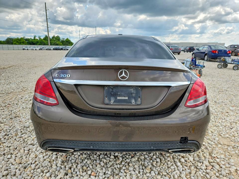 57251186 :رقم المزاد ، 55SWF4JB0HU224543 vin ، 2017 Mercedes-benz C مزاد بيع