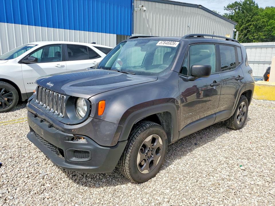 Auction sale of the 2018 Jeep Renegade, vin: ZACCJBAB4JPH35663, lot number: 57846926