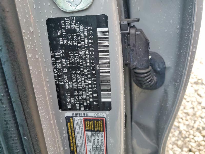 Aukcja sprzedaży 2025 Kia Sorento, vin: 5XYRL4JC0SG378363, numer aukcji: 56248276