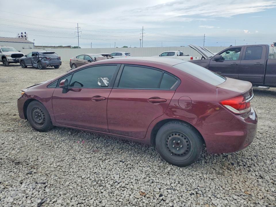 Продажа на аукционе авто 2013 Honda Civic, vin: 19XFB2F56DE011584, номер лота: 58691566
